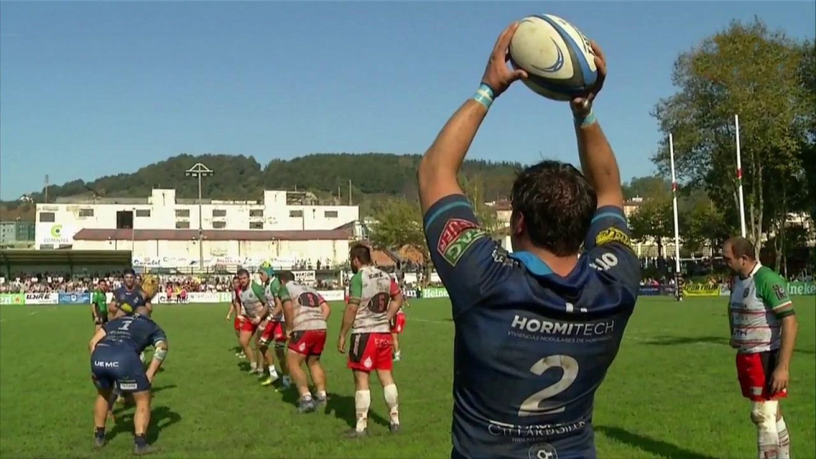 Rugby - Liga División de Honor Masculina 5ª jornada: Hernani CRE - VRAC Quesos Entrepinares - ver ahora