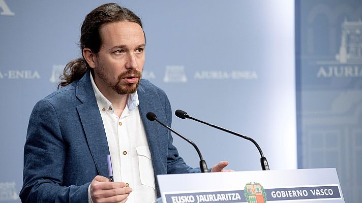 Telediario 1 - Iglesias apuesta por "cuidar de la mayoría" de la moción de censura con un diálogo "sin exclusiones"