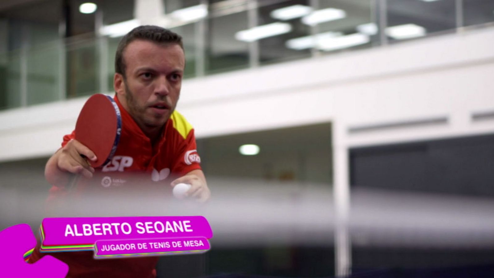 Alberto Seoane, jugador de tenis de mesa - Ejercicios - Club Clan | Ver