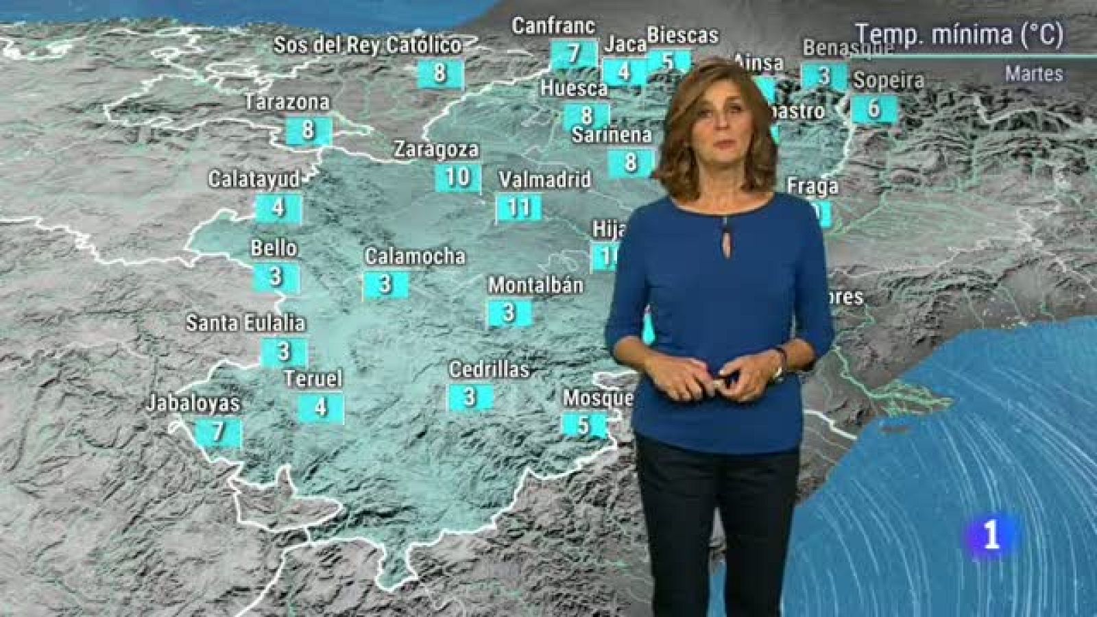 El tiempo en Aragón-23/10/18