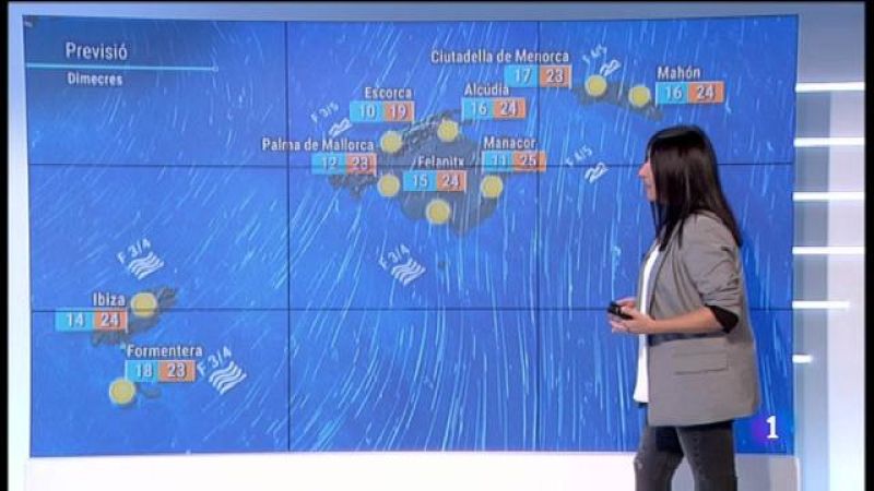 El temps a les Illes Balears - 23/10/18