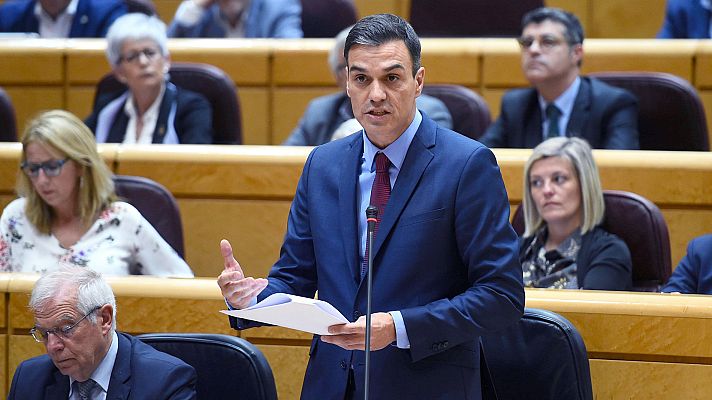 Informativo 24h - Sánchez y Cosidó se enzarzan en el Senado con duras acusaciones de corrupción