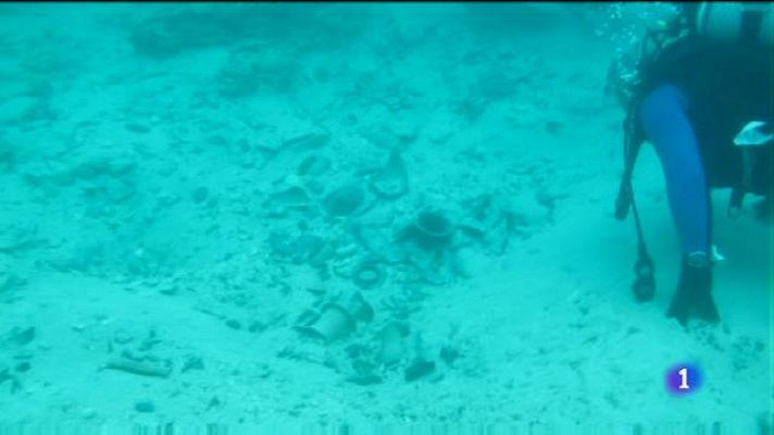 Informatiu Balear - Localitzen peces de 2.300 anys d'antiguitat a Cales Coves