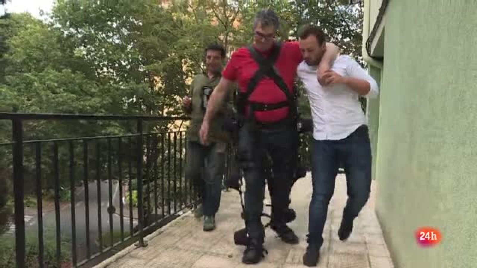 Repor - De acero y huesos - Pablo confiesa que al principio el exoesqueleto le hacía sentir muy extraño