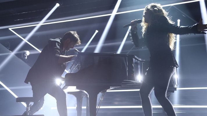 D Corazón - Miriam y Pablo López presentan "No!" en 'OT 2018'