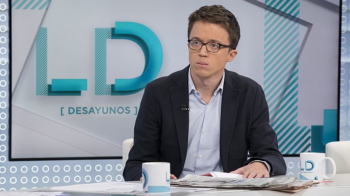 Los desayunos - Errejón: "La declaración unilateral de independencia habría tenido consecuencias legales similares en cualquier país de nuestro entorno"