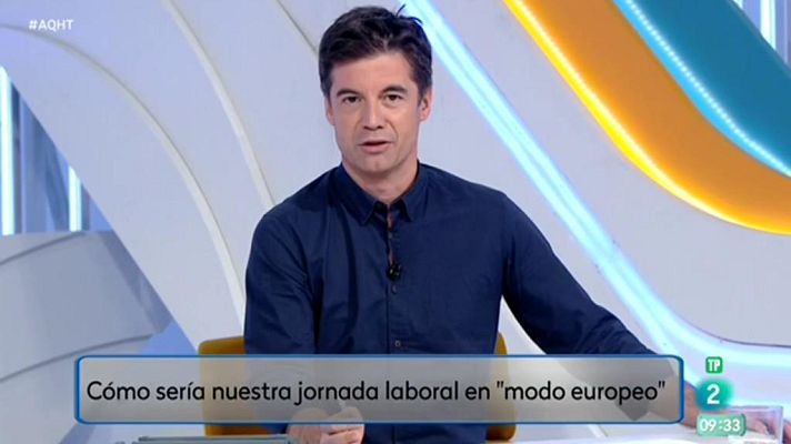 Aquí hay trabajo - Cómo sería nuestra jornada laboral con horario europeo