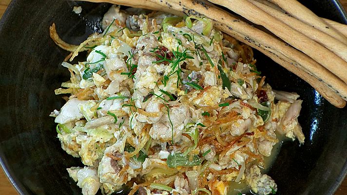 RTVE Cocina - Caballa "á bràs"