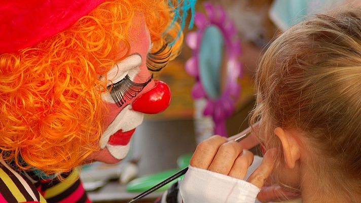 Telediario 1 - Evalúan el poder terapéutico de la risa en niños refugiados sirios