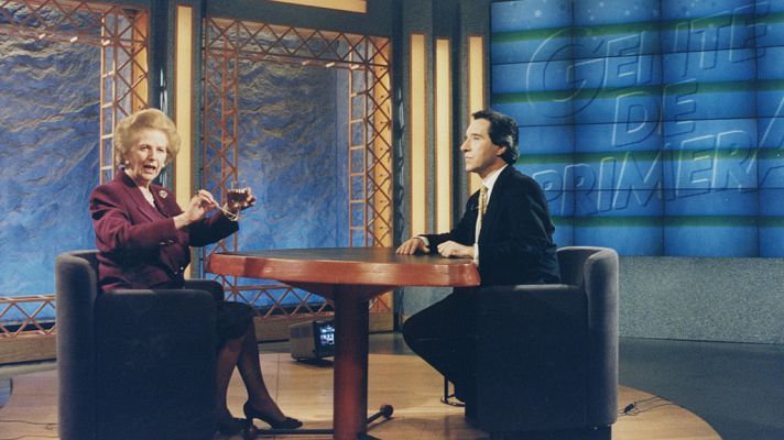 Programas y Concursos en el Archivo de RTVE - Gente de primera - Margaret Thatcher