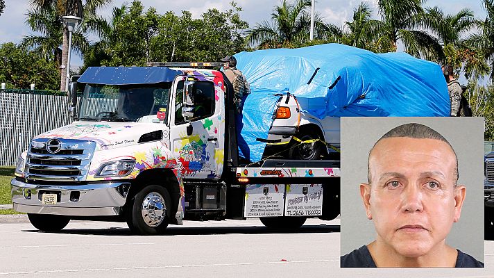 Telediario 1 - Un detenido por el envío de paquetes sospechosos a políticos demócratas en EE.UU.