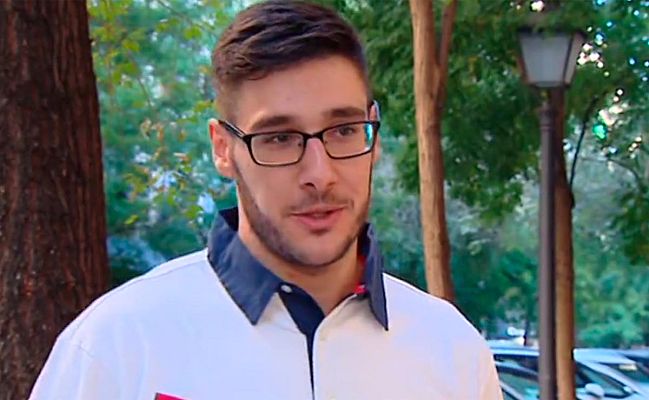 Telediario 1 - Abel Serdio y el partido más difícil de su vida