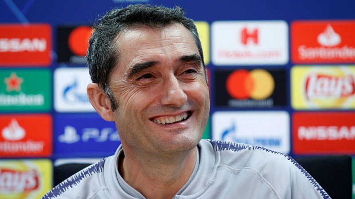 Telediario 1 - Valverde avisa de la preligrosidad de "un Real Madrid herido"
