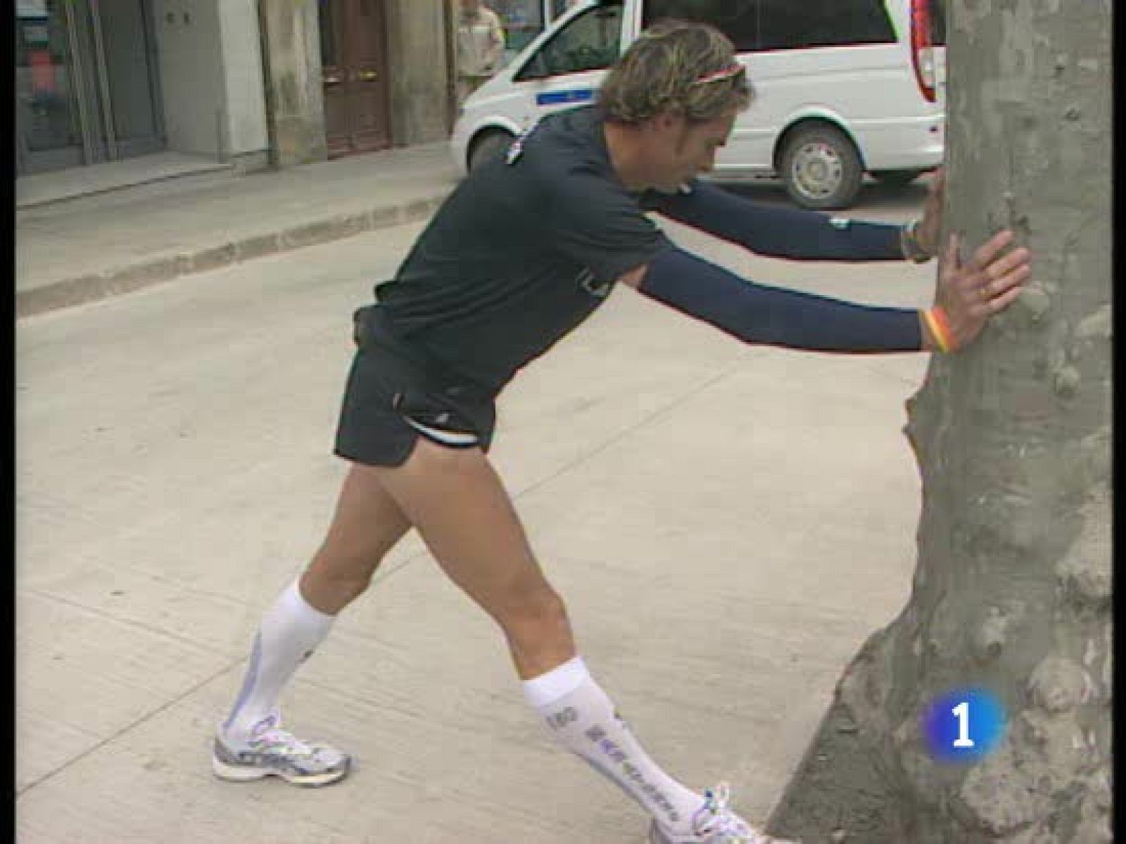 Un navarro quiere ser 'maratón man' | Ver