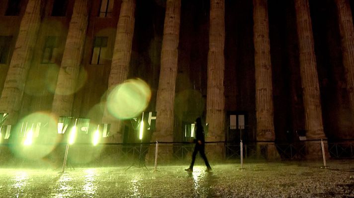 El tiempo - Fuertes precipitaciones en el tercio norte de la Península, Baleares, y Melilla