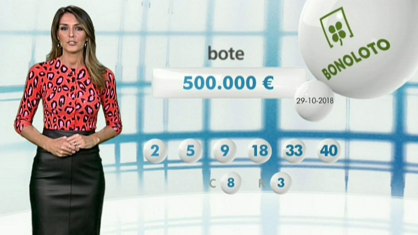 Bonoloto - 29/10/18 - ver ahora