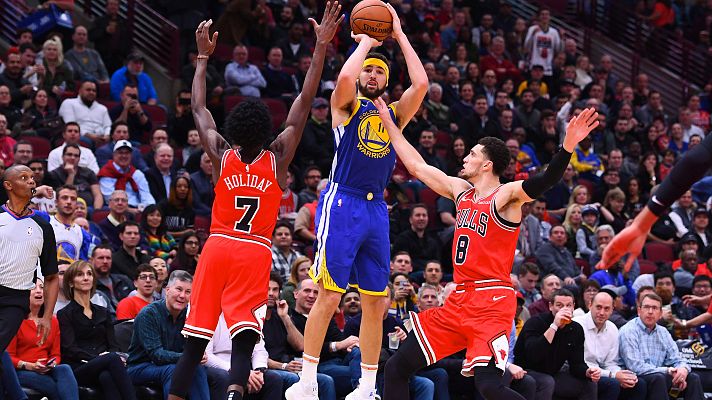 Informativo 24h - Klay Thompson hace historia con 14 triples a los Bulls