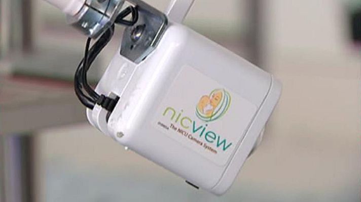 Telediario 1 - Cámaras en la UCI para acercar los prematuros a las madres