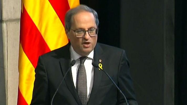 Informativo 24h - Puigdemont y Torra presentan el 'Consejo por la República' para el "reconocimiento internacional de la autodeterminación"