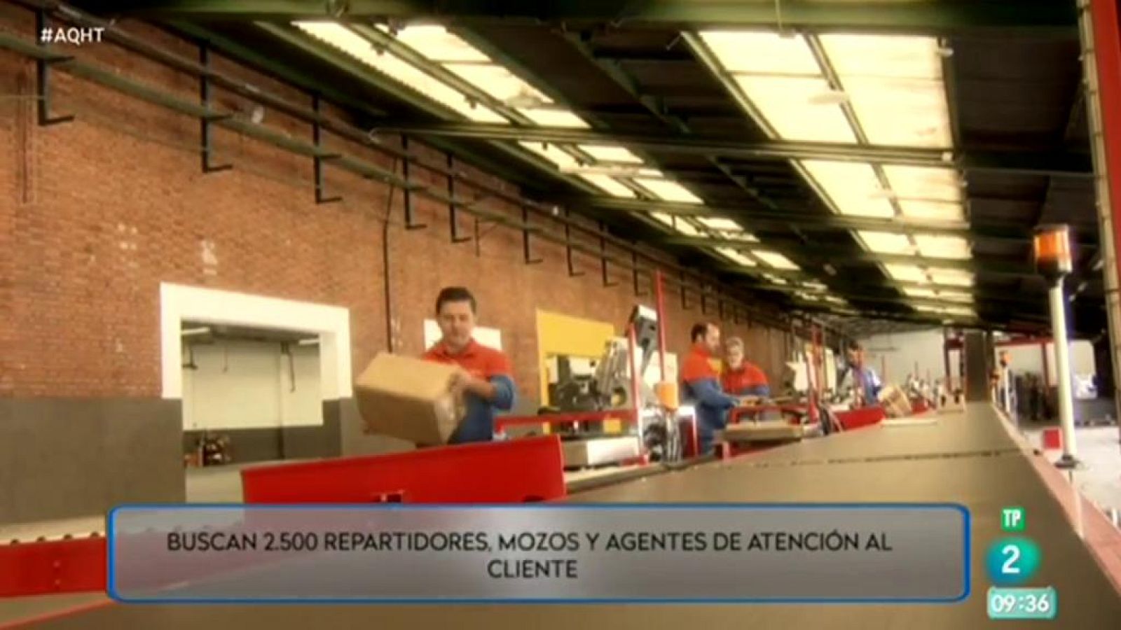 2.500 empleos navideños en una empresa de paquetería - Aquí hay trabajo | Ver