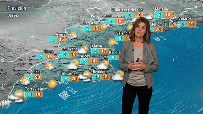 L'informatiu - Comunitat Valenciana - El tiempo en la Comunidad Valenciana - 31/10/18