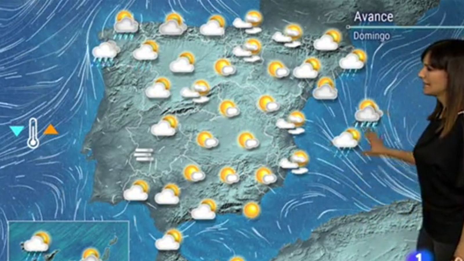 Lluvias en Baleares y norte peninsular y subida de las temperaturas - El tiempo | Ver
