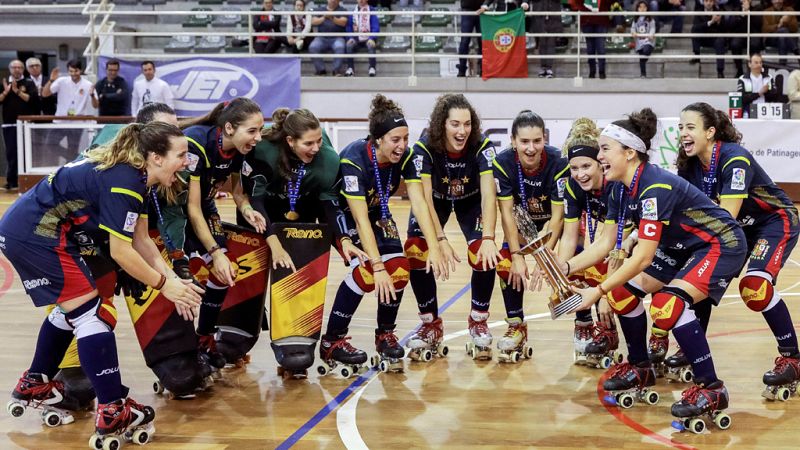 España logra su quinto campeonato de Europa consecutivo de hockey patines | Ver