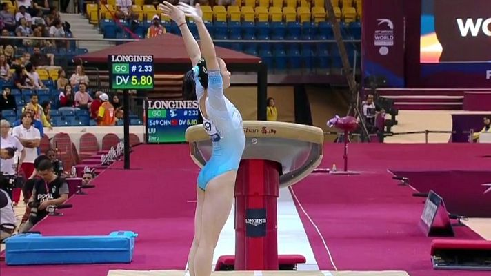 Gimnasia artística - Campeonato del Mundo. Final Femenina Salto