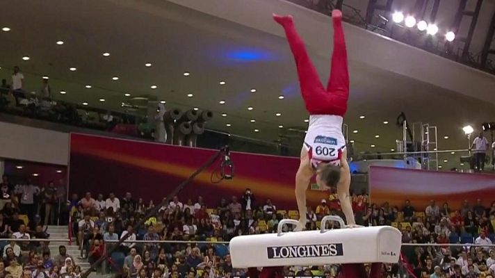 Gimnasia artística - Campeonato del Mundo. Final Masculina Caballo con arcos
