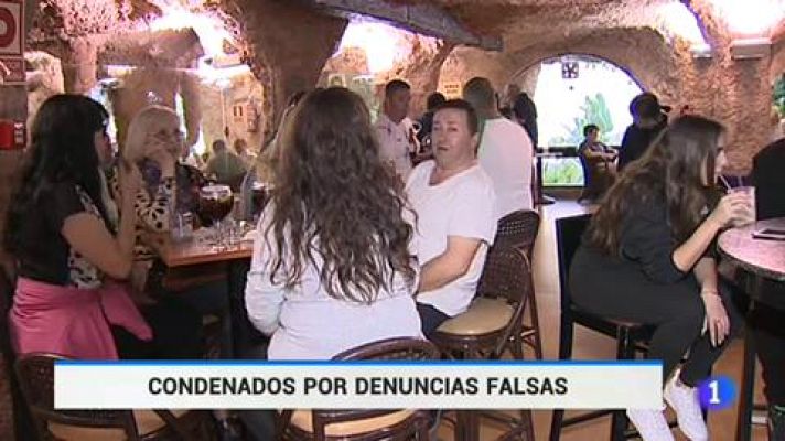 Telediario 1 - Una estafa que sufre el sector hostelero español y el de otros países