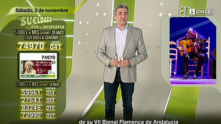 Sorteos ONCE - Sorteo ONCE - 03/11/18