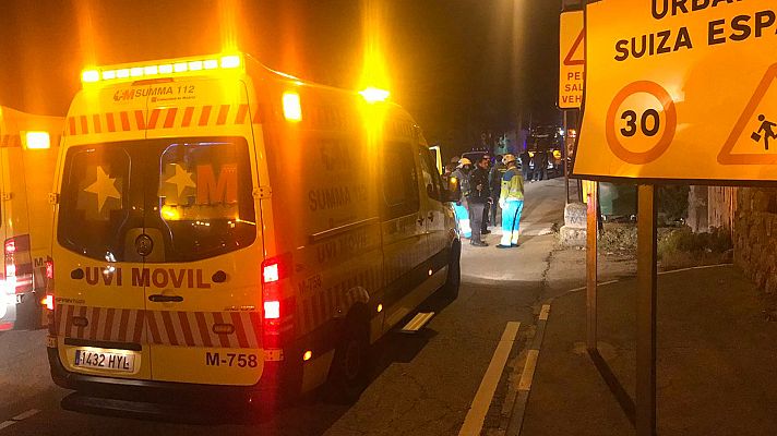 Telediario 1 - El incendio de una residencia geriátrica en Robledo de Chavela se cobra la vida de una mujer de 90 años