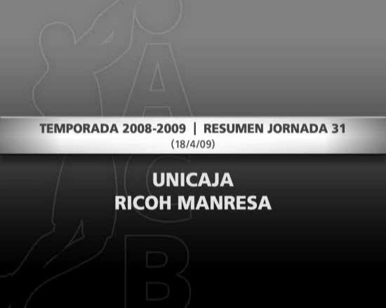 Unicaja Málaga 88-67 Ricoh Manresa - Baloncesto en RTVE | Ver