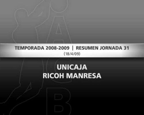 Baloncesto en RTVE - Unicaja Málaga 88-67 Ricoh Manresa