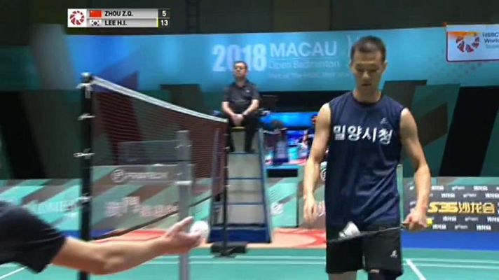 Bádminton - "Open de Macau 2018" Final Individual Masculina