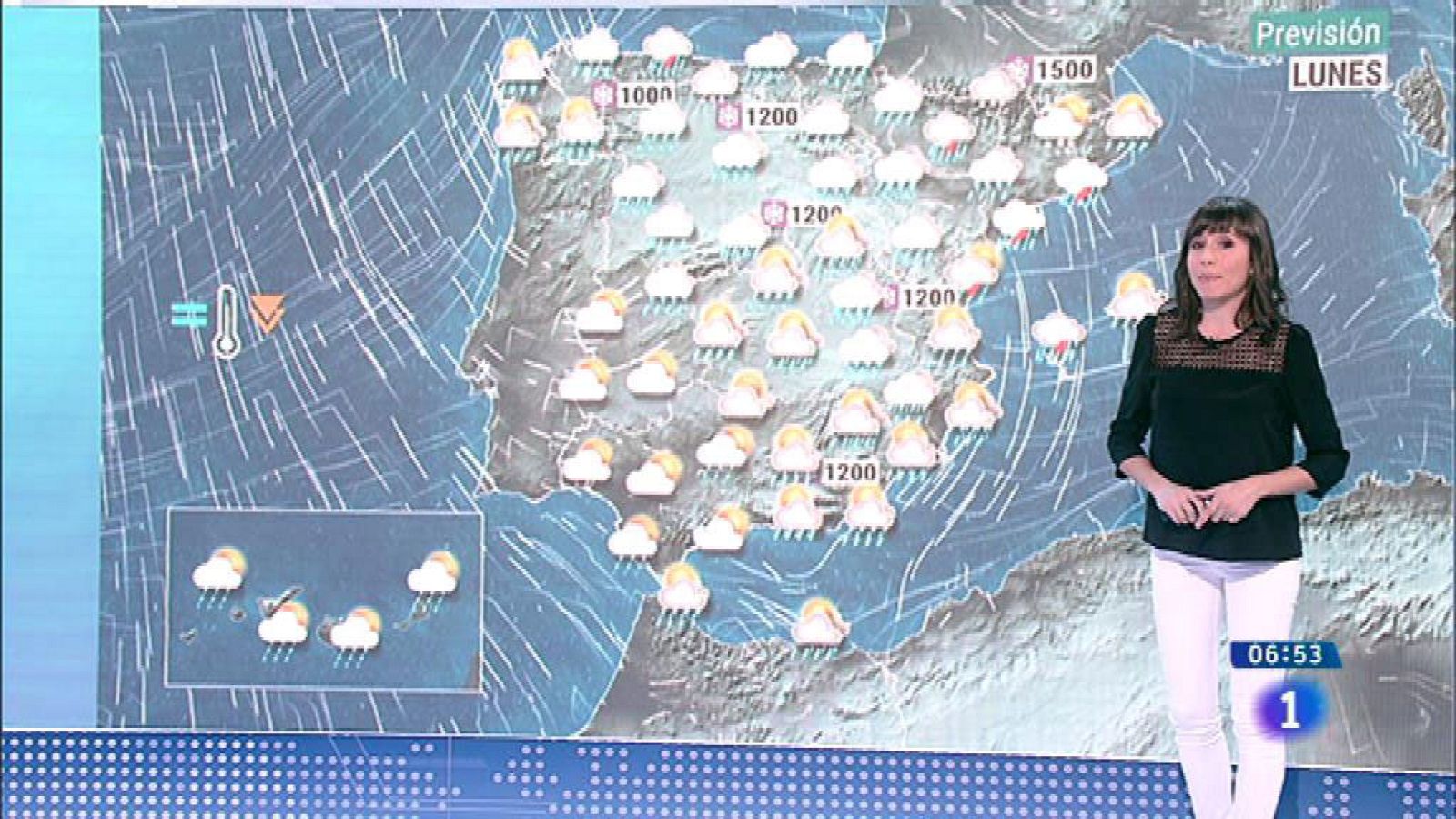 Este lunes darán comienzo unas precipitaciones fuertes en el noroeste peninsular