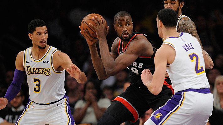 Telediario 1 - Ibaka se sale ante los Lakers, que acaban abucheados
