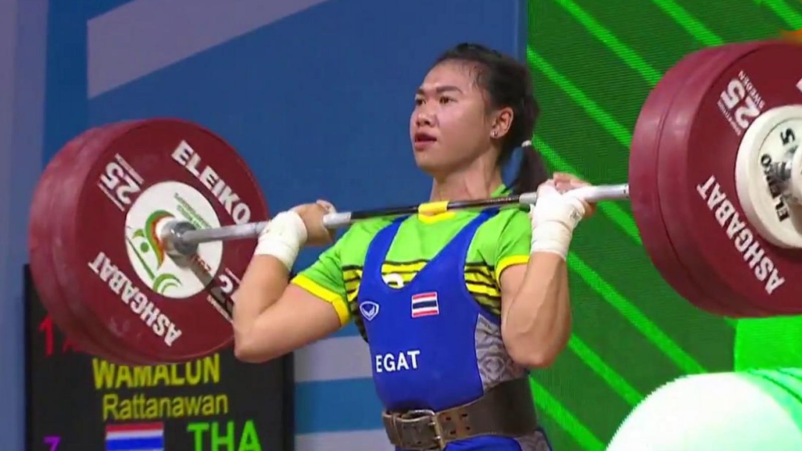 Halterofilia - Campeonato del Mundo 2018 Final 64 Kgs. Femeninos - ver ahora