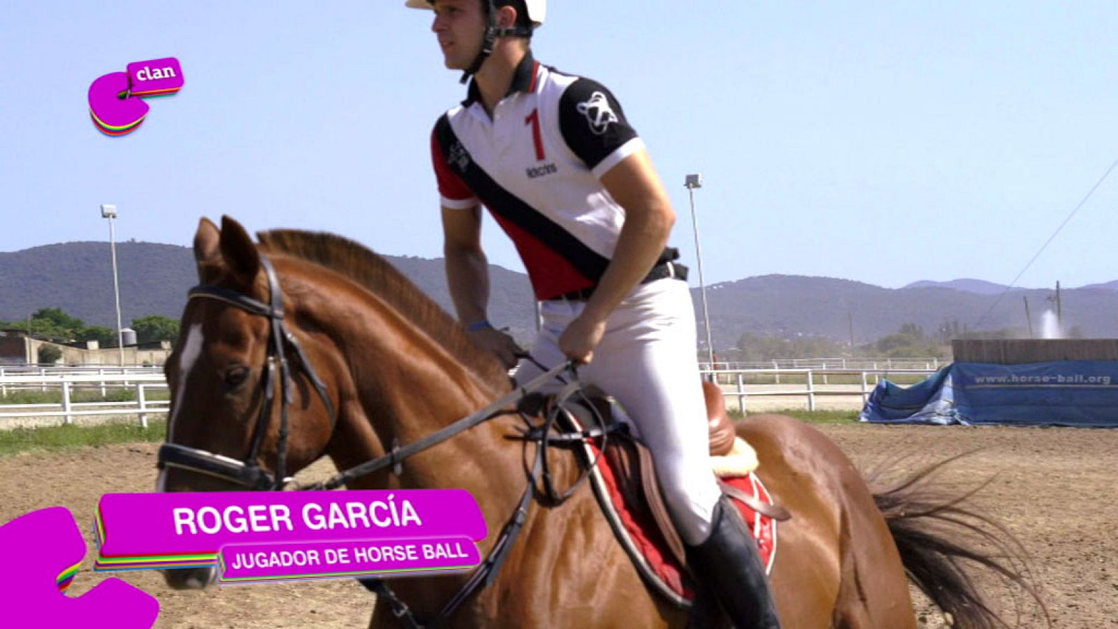 Roger García, jugador de horse ball - Club Clan | Ver