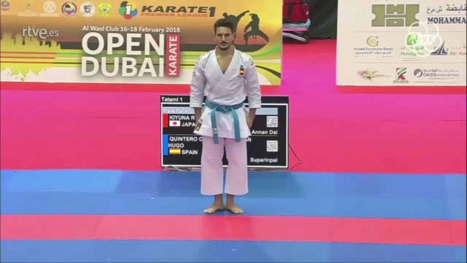 Kárate: Damián Quintero se impone a Kiyuna en la Premier League de Dubai - Kárate | Ver