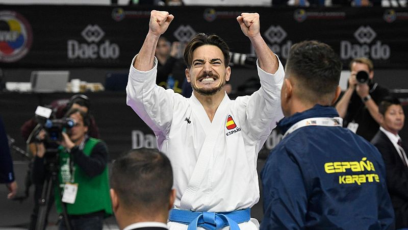 Damián Quintero, a la final del Mundial de kárate