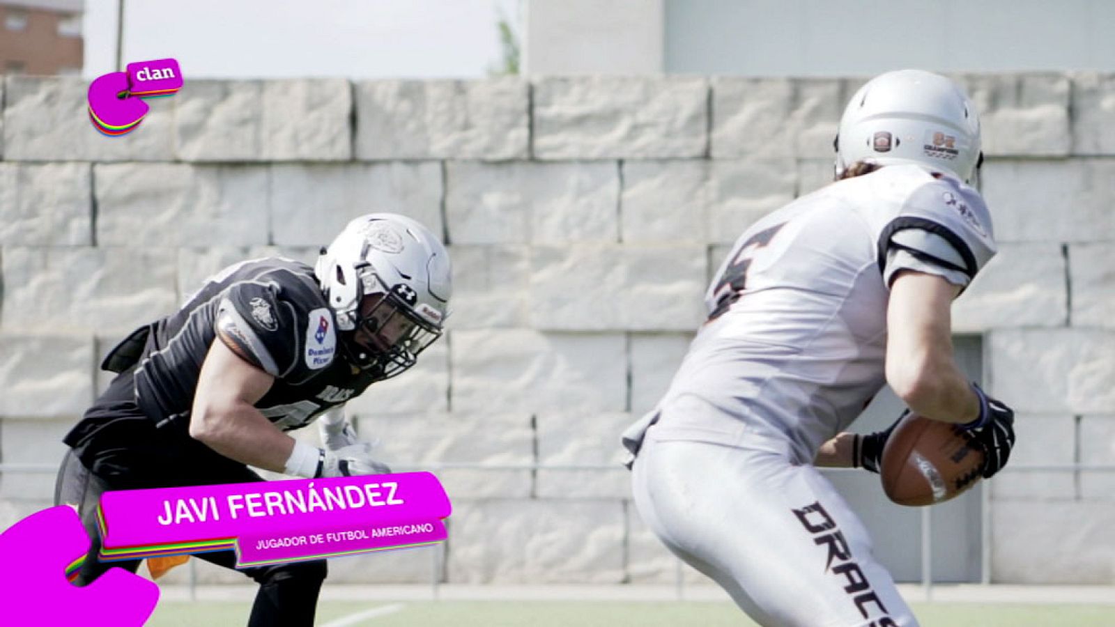 Javi Fernández, jugador de fútbol americano - Club Clan | Ver