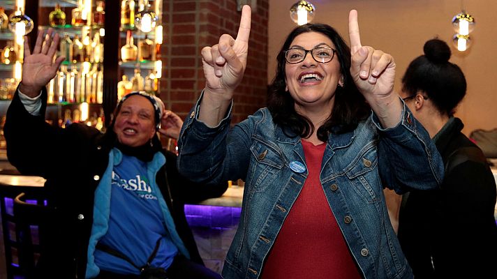 Telediario 1 - Las minorías hacen historia en las elecciones de EE.UU.