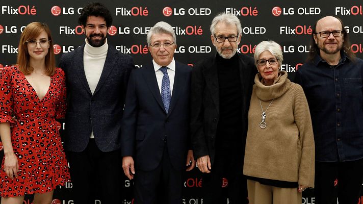 Telediario 1 - Enrique Cerezo impulsa FlixOlé, la mayor plataforma online de cine español