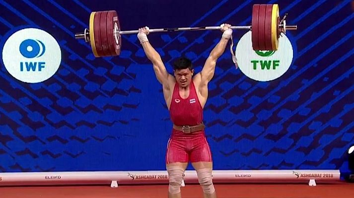 Halterofilia - Campeonato del Mundo 2018. Final 96 Kgs. Masculinos