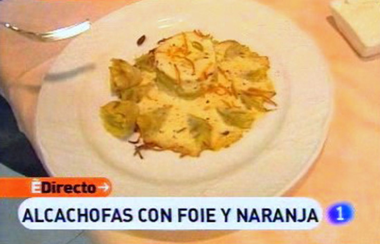 España Directo - Alcachofas con foie y naranja - RTVE Cocina | Ver