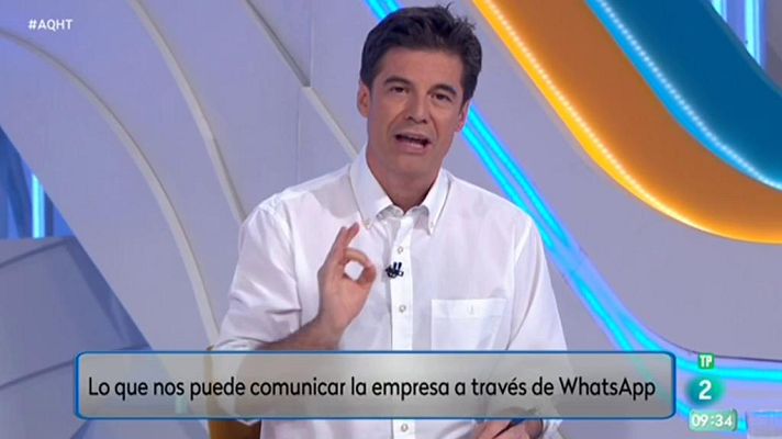 Aquí hay trabajo - Lo que SÍ y NO puede comunicar la empresa por Whatsapp