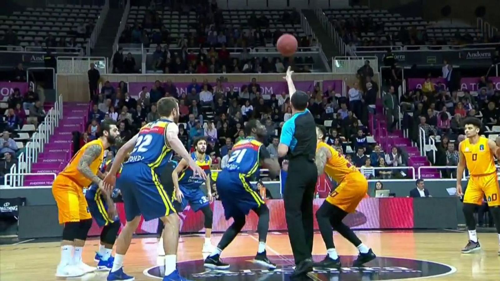 Baloncesto - Eurocup 6ª jornada: Morabanc Andorra - Galatasaray Istanbul - ver ahora