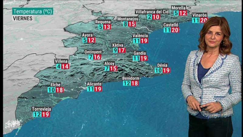 El tiempo en la Comunidad Valenciana - 08/11/18 - ver ahora