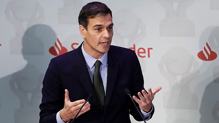 Telediario 1 - Todos los partidos políticos se solidarizan con Sánchez tras la detención del tirador que planeaba matar al presidente